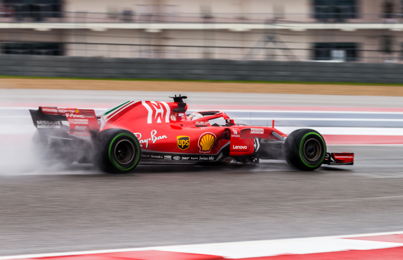 Illustration for article titled Here's All The Action From Friday At The U.S. Grand Prix